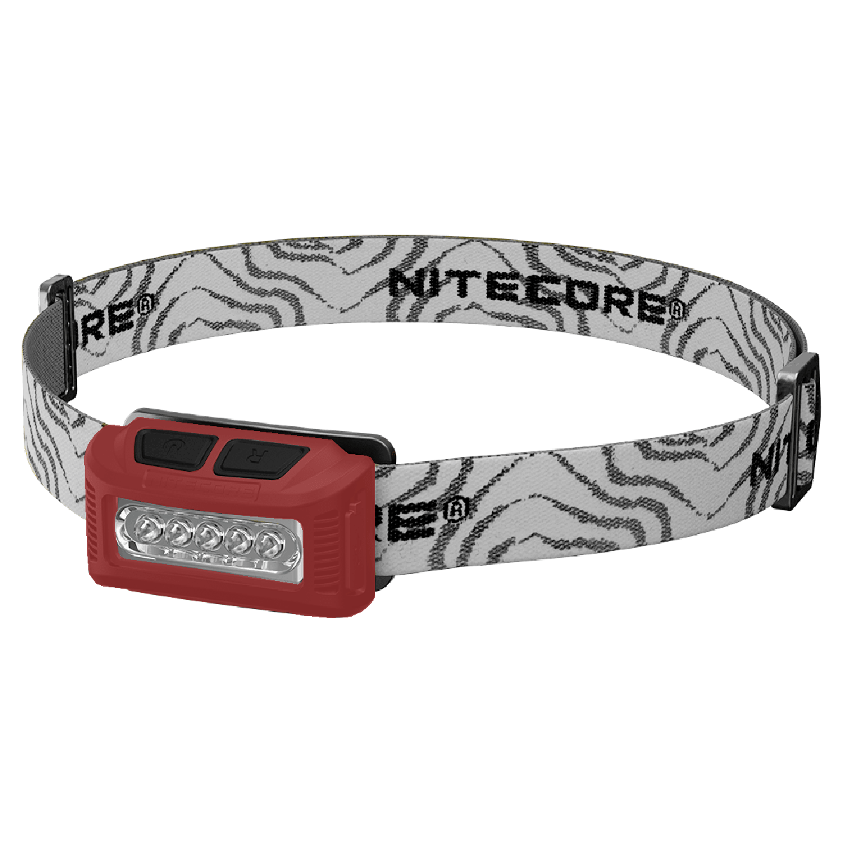 

Фонарь налобный Nitecore NU10, красный