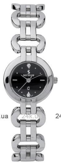 

Женские часы Seculus 1598.1.763 black, ss
