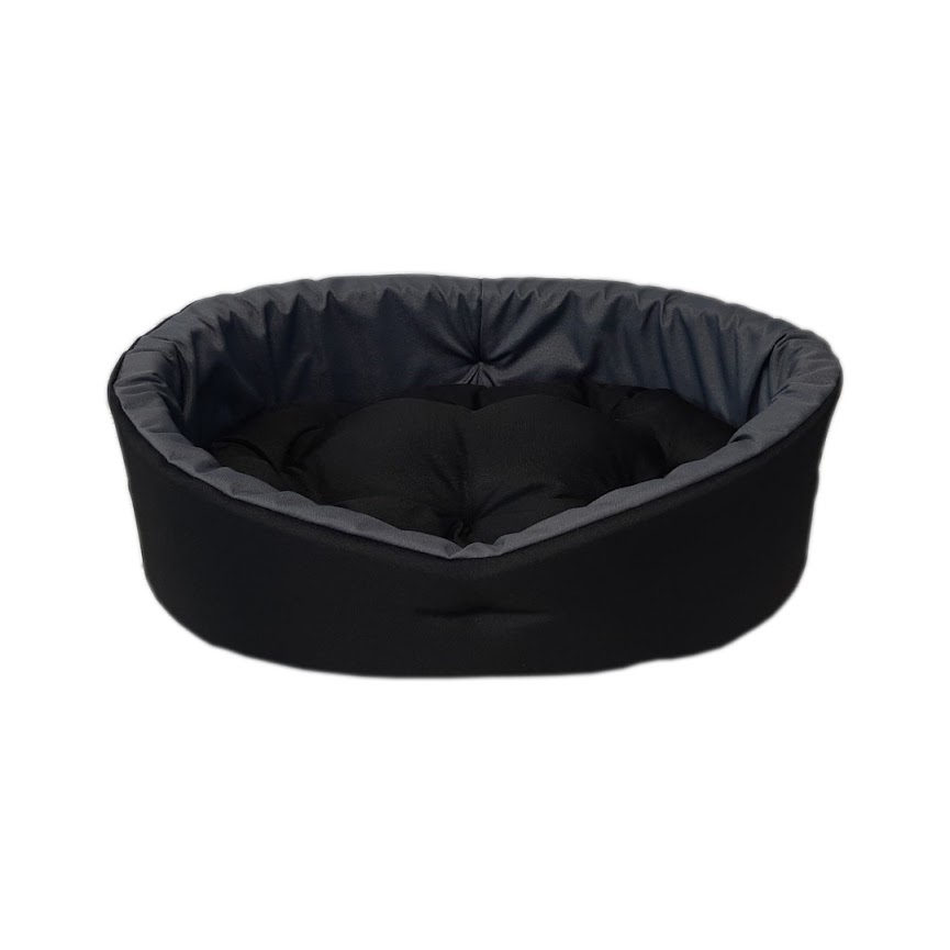 

Лежак лежанка для собак и кошек Animal Life LY2007S Чёрный/Серый S 38*48*15 см