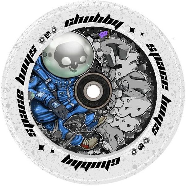 

Колесо для трюкового самоката Chubby Melocore Space Astronaught 110 мм (cb108)