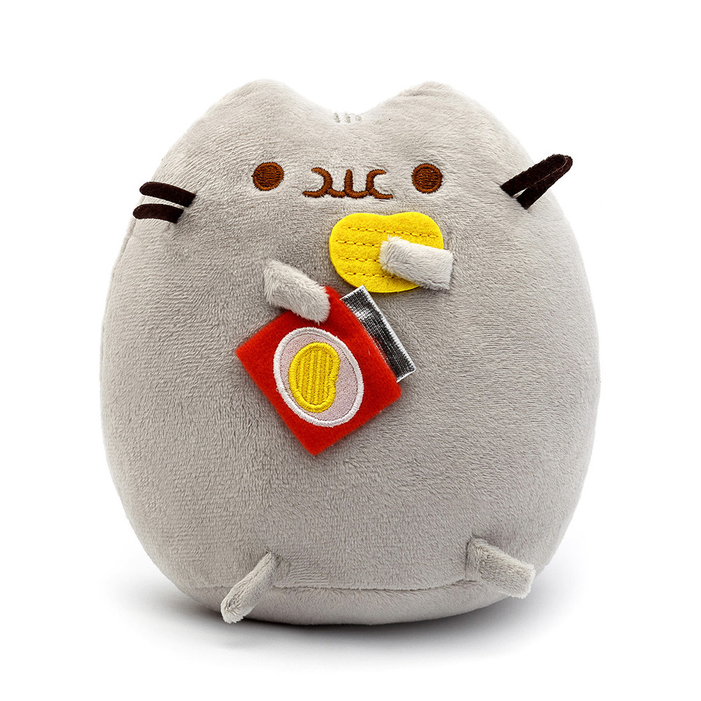 

Мягкая игрушка Пушин с чипсами Pusheen 18 см P 007