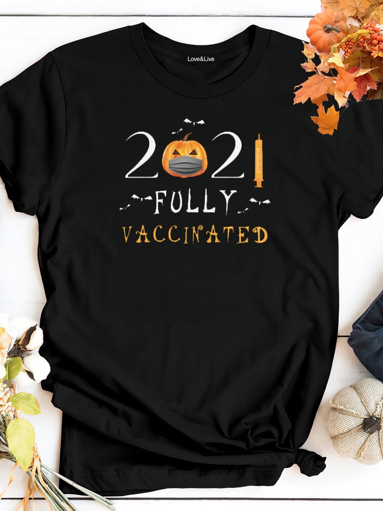 

Футболка Love&Live 2021 fully vaccinated LLP01120 XS Черная
