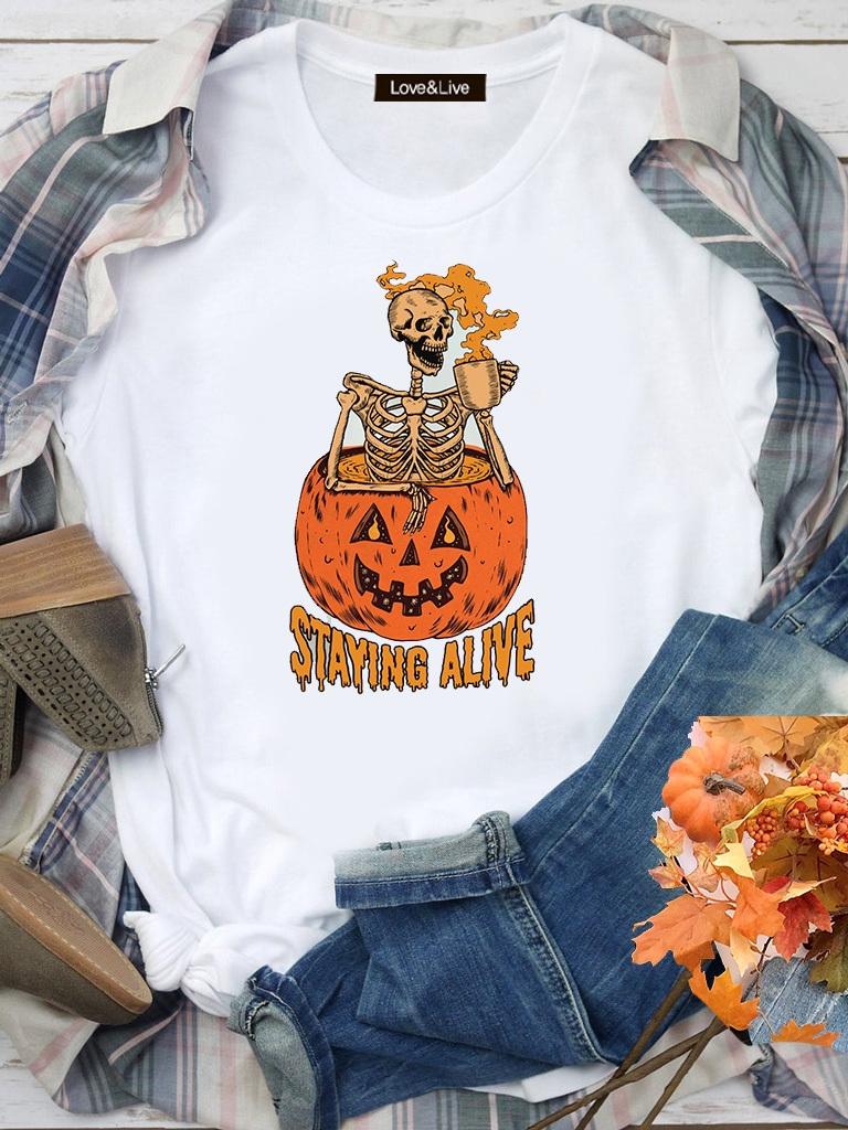 

Футболка Love&Live Staying Alive LLP01142 S Белая