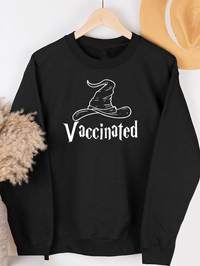 

Свитшот Love&Live Vaccinated HP LLP01110 S Черный