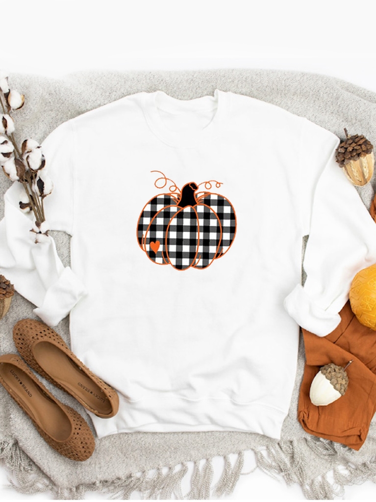 

Свитшот Love&Live Fashion pumpkin LLP01115 L Белый