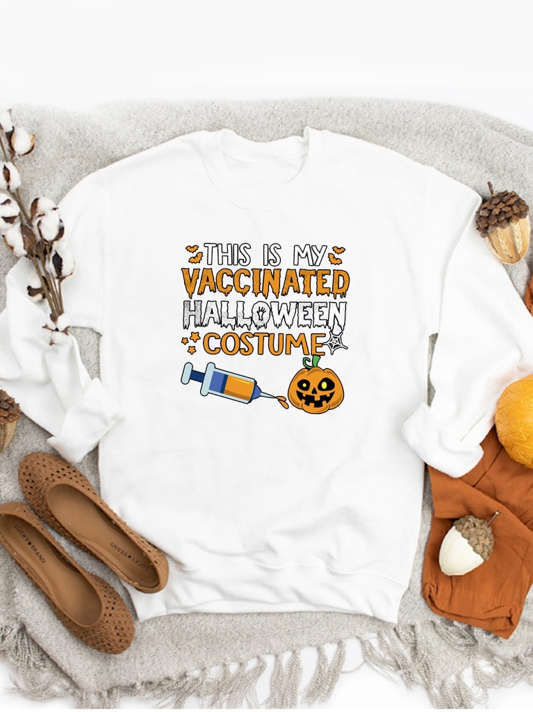

Свитшот Love&Live Vaccinated costume LLP01117 L Белый