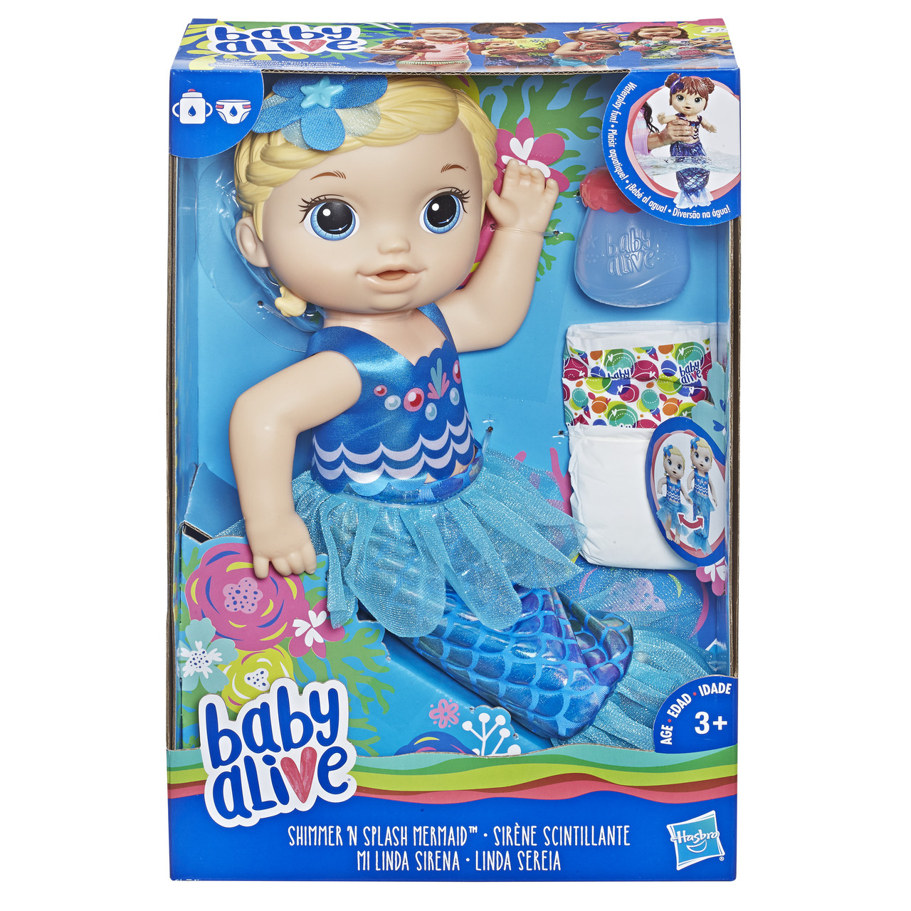 

Игровой набор Baby Alive Малышка Русалочка (E3693) Hasbro
