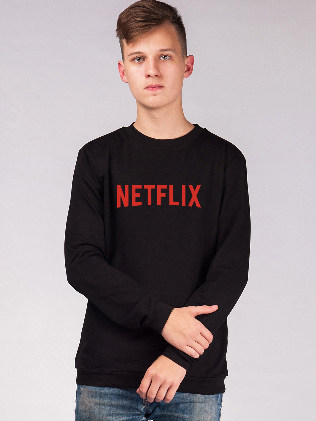 

Свитшот Malta М276-13-П2 NETFLIX-R ХХL (52) Черный