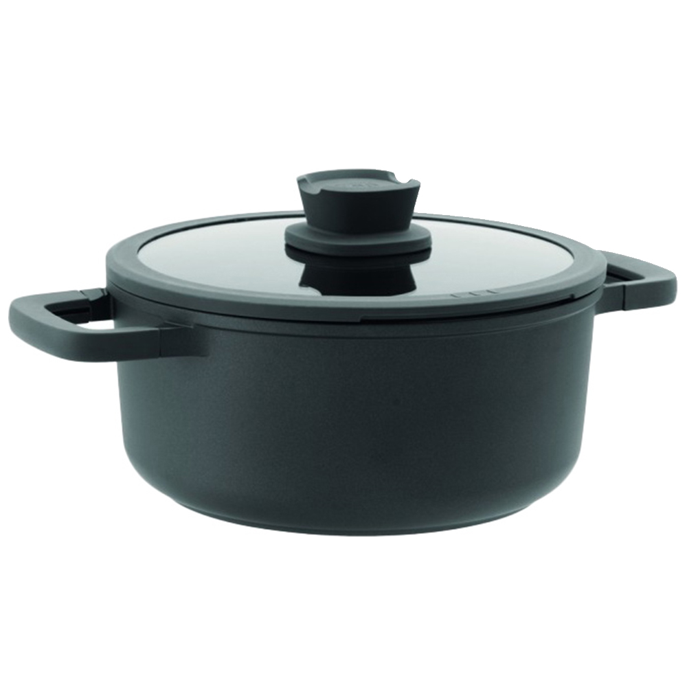 

Кастрюля с антипригарным покрытием BergHOFF LEO STONE 24 см 4,4 л