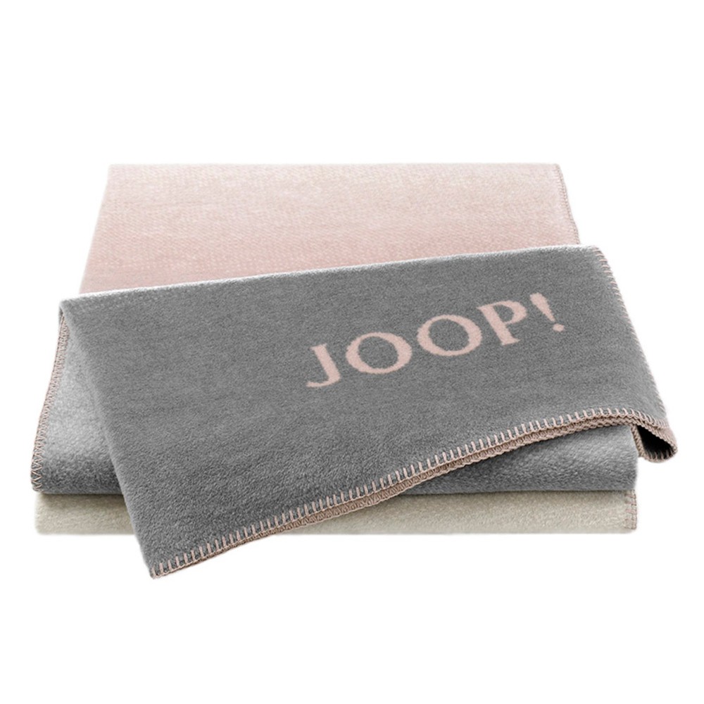 

Плед Biederlack JOOP! OMBRE Rose- natur 150х200 см 4000141707390