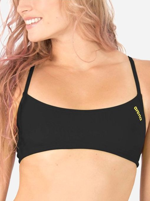 

Верхняя часть купальника Arena Bandeau Play 001110-503 XL Black-Yellow star