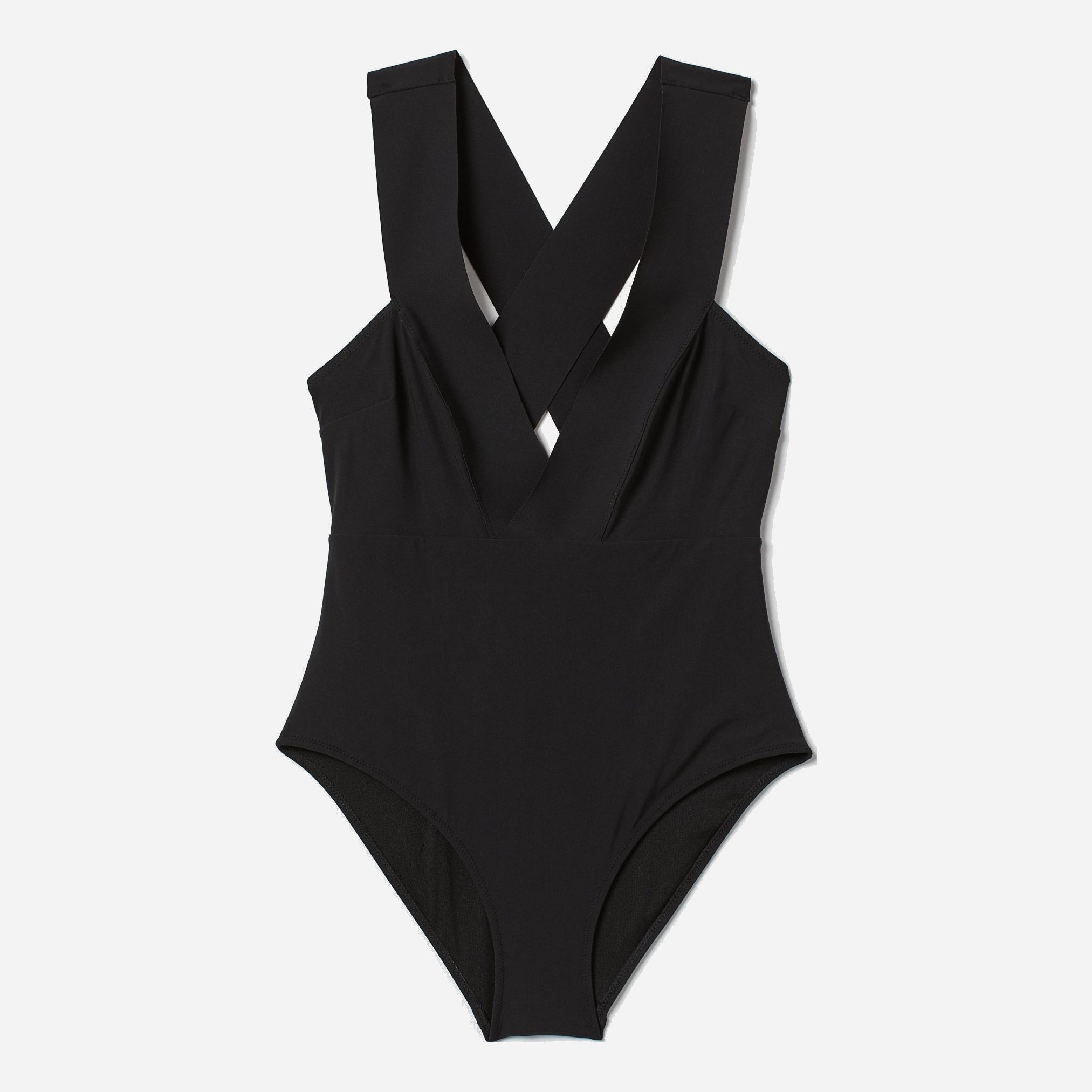 

Женский купальник слитный H&M 97162025 36 Черный