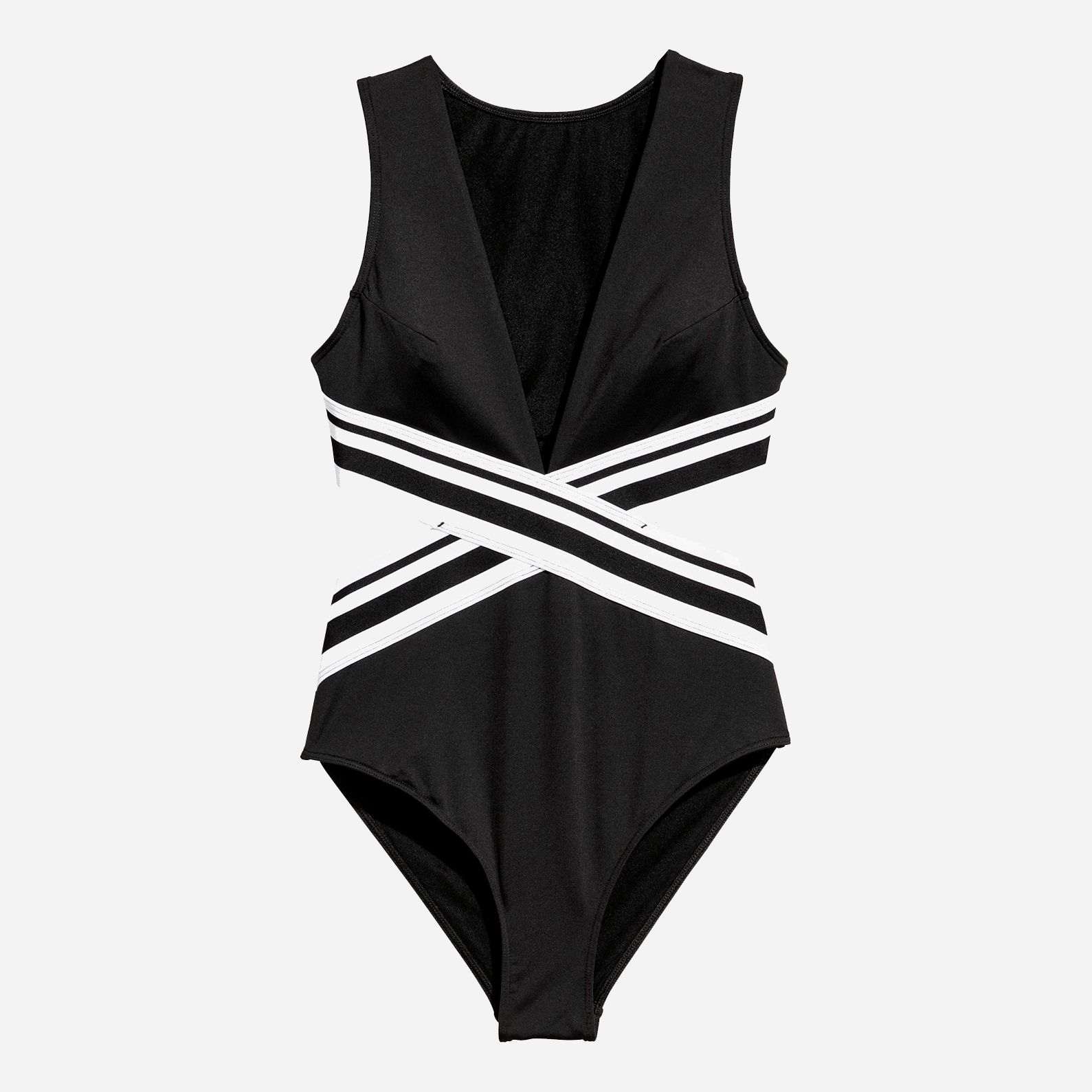 

Купальник слитный H&M 2207-5677207 34 Черный