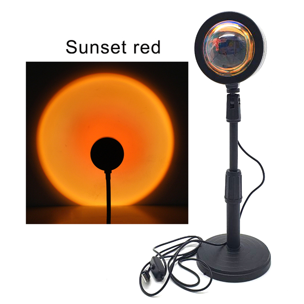 

Светодиодная лампа красный закат солнца LED Sunset Lamp