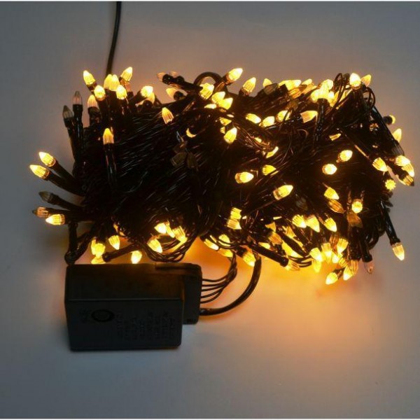 

Гирлянда Конус 400 LED черный провод белый теплый Gonchar (NAT06609)