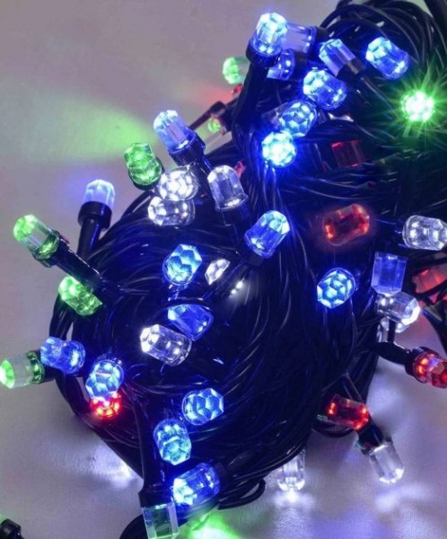 

Гирлянда Рубинка 200 LED черный провод мульти Gonchar (NAT06615)