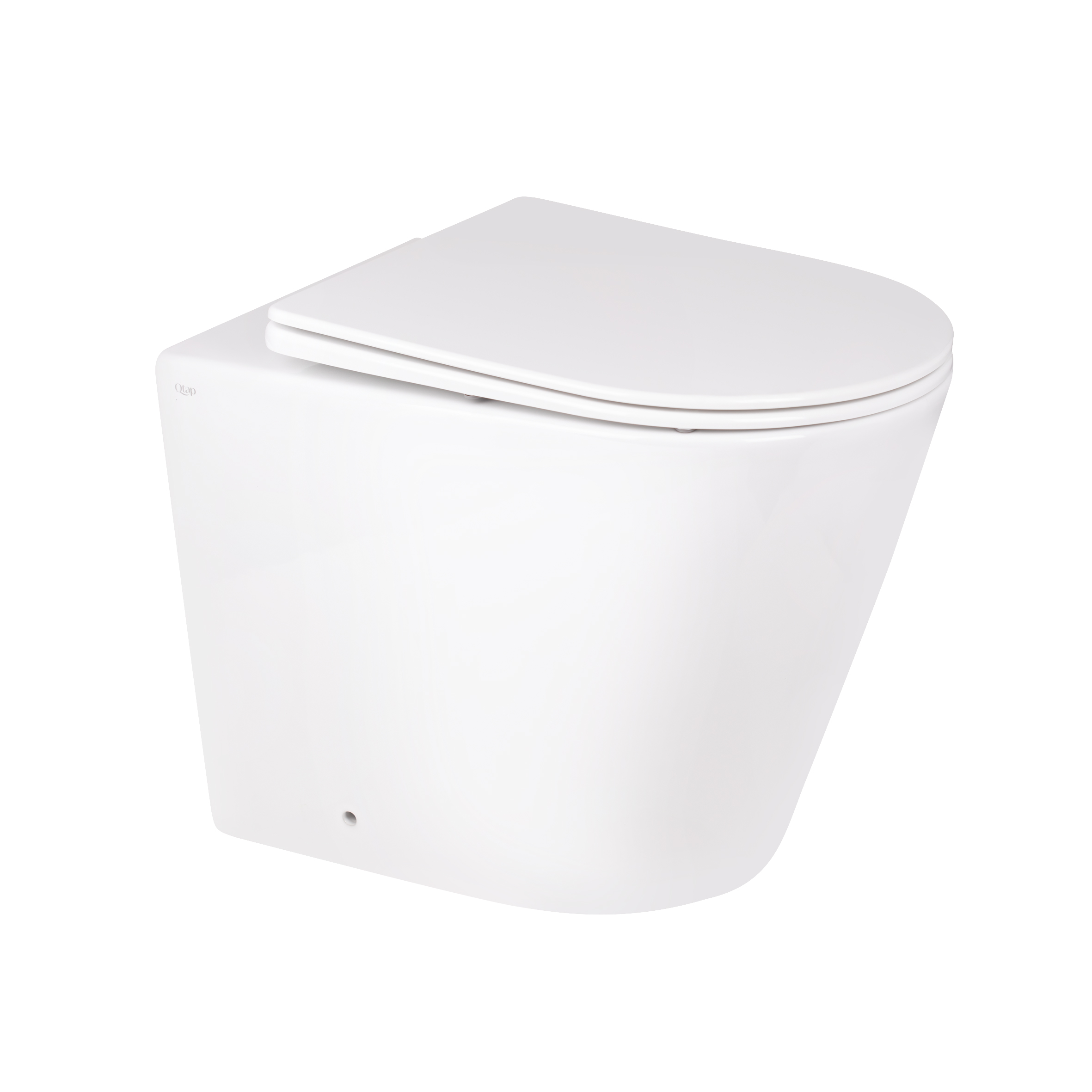 

Унитаз напольный Qtap Swan безободковый с сиденьем Soft-close QT16223178W