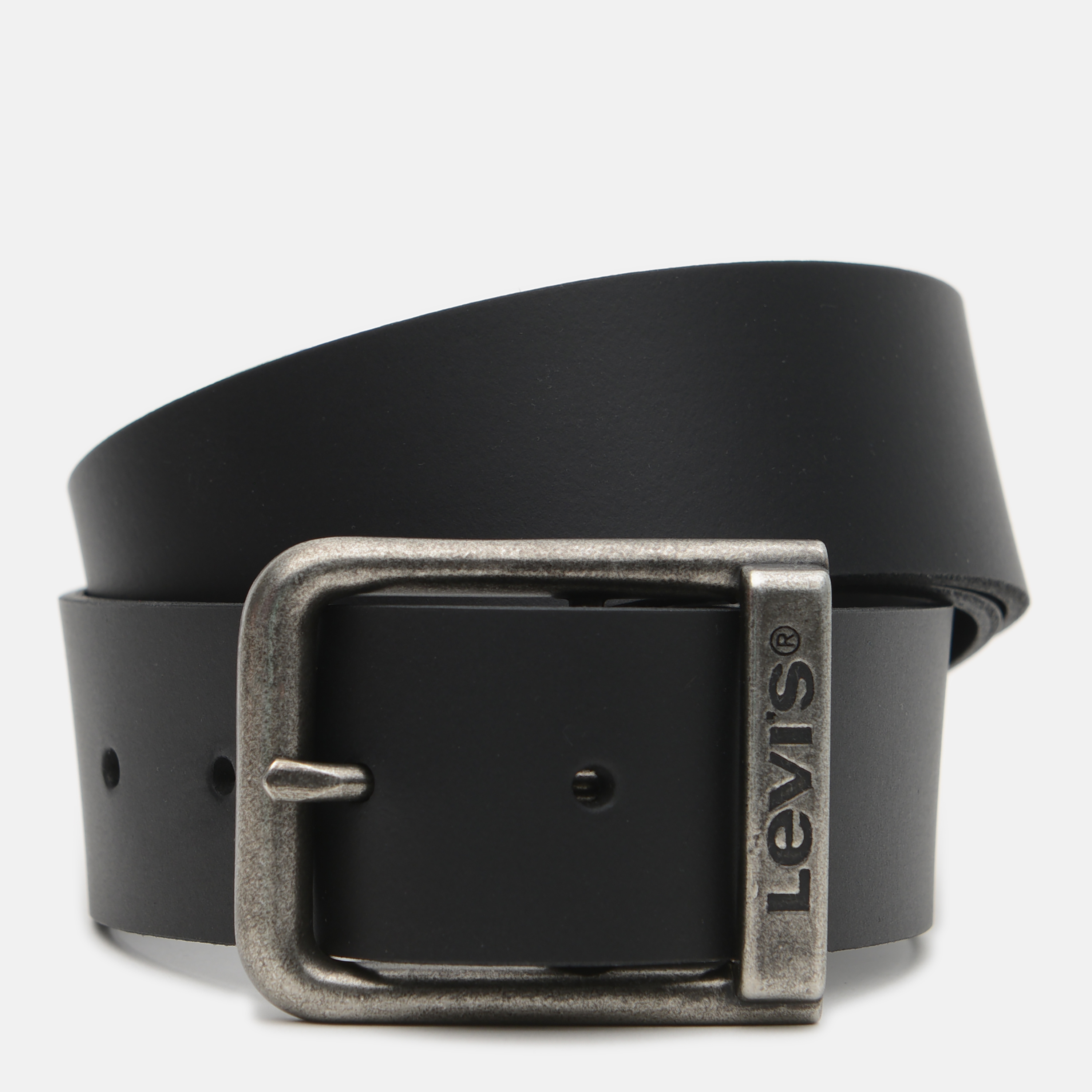 

Мужской ремень кожаный Levi's Alderpoint 221484-3-59 80 см Regular Black