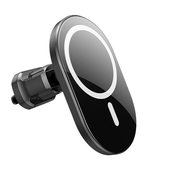 

Автодержатель с беспроводной зарядкой с MagSafe STR H16 (для iPhone 12 | 13 Series) - Black