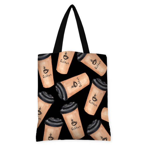 

Сумка женская тканевая Presentville Coffee 40x45 см