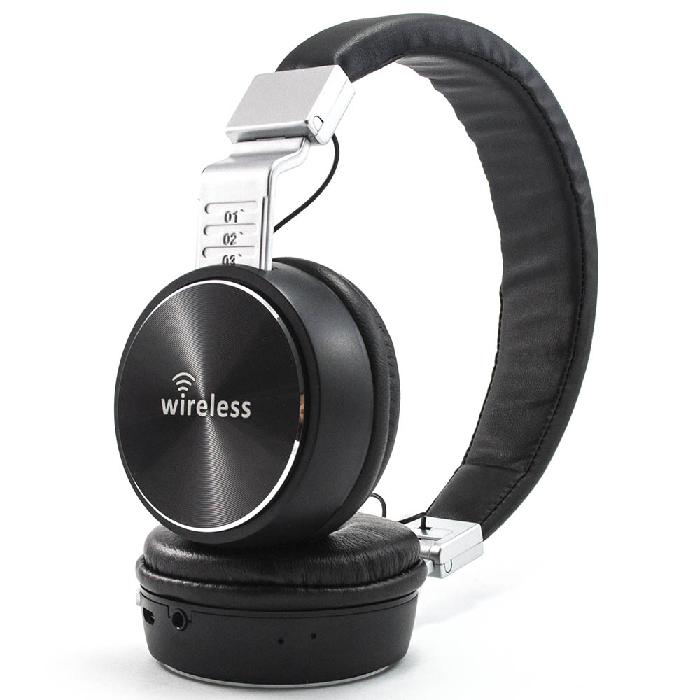 

Полноразмерные Bluetooth наушники-гарнитура Wireless JR-01 Black