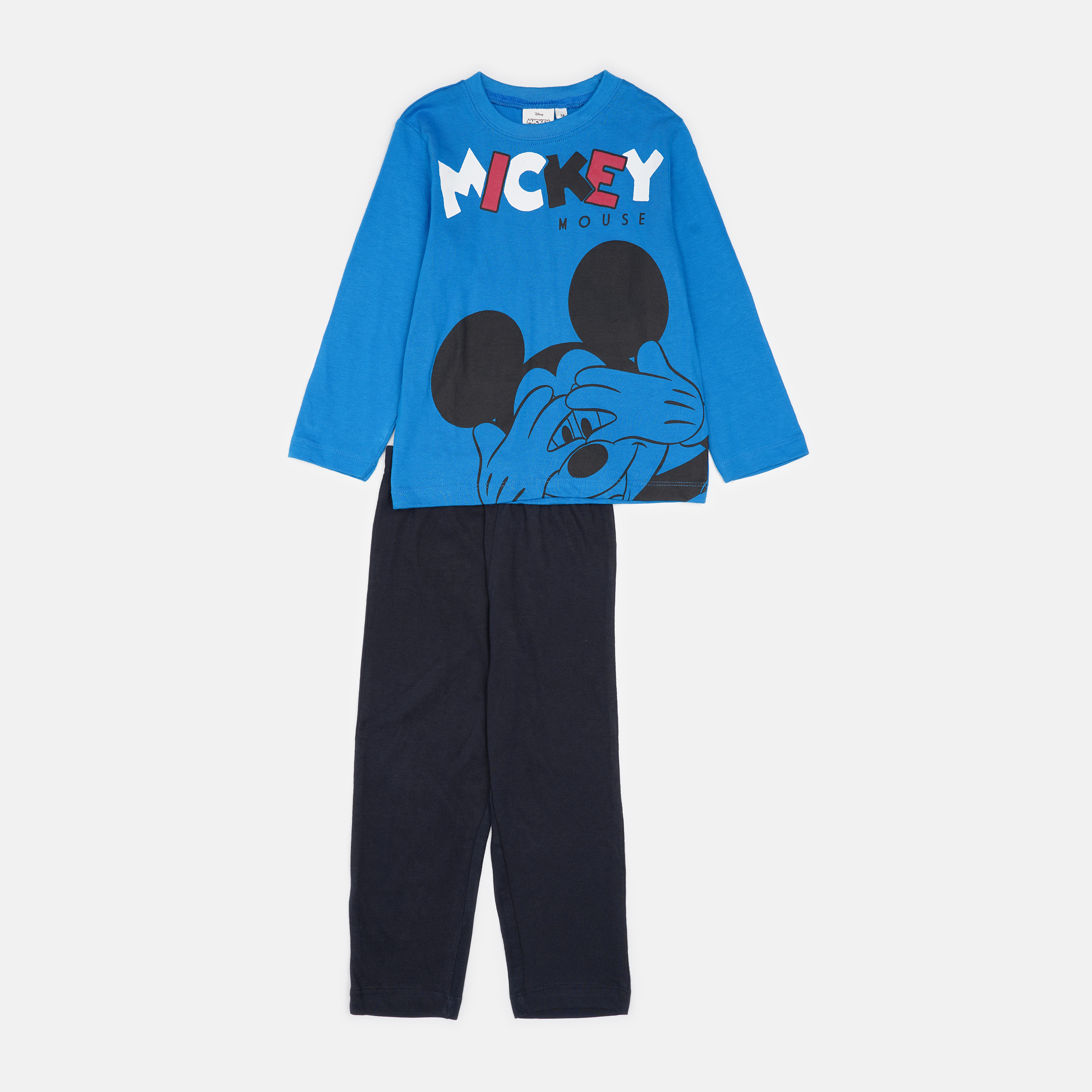 

Пижама (футболка с длинным рукавом + штаны) Disney MICKEY TH2091 98 см Синяя (3609084620301)