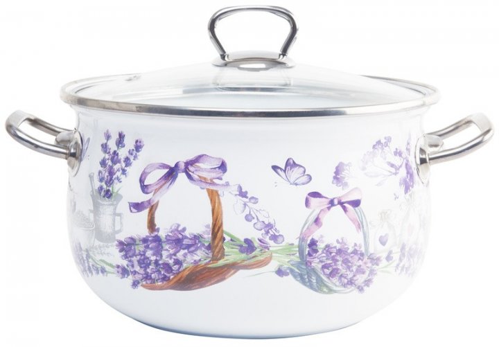 

Кастрюля TM GUSTO Корзина Лаванды Premium 18 см, 3,1 л (GT-T-218-BL)