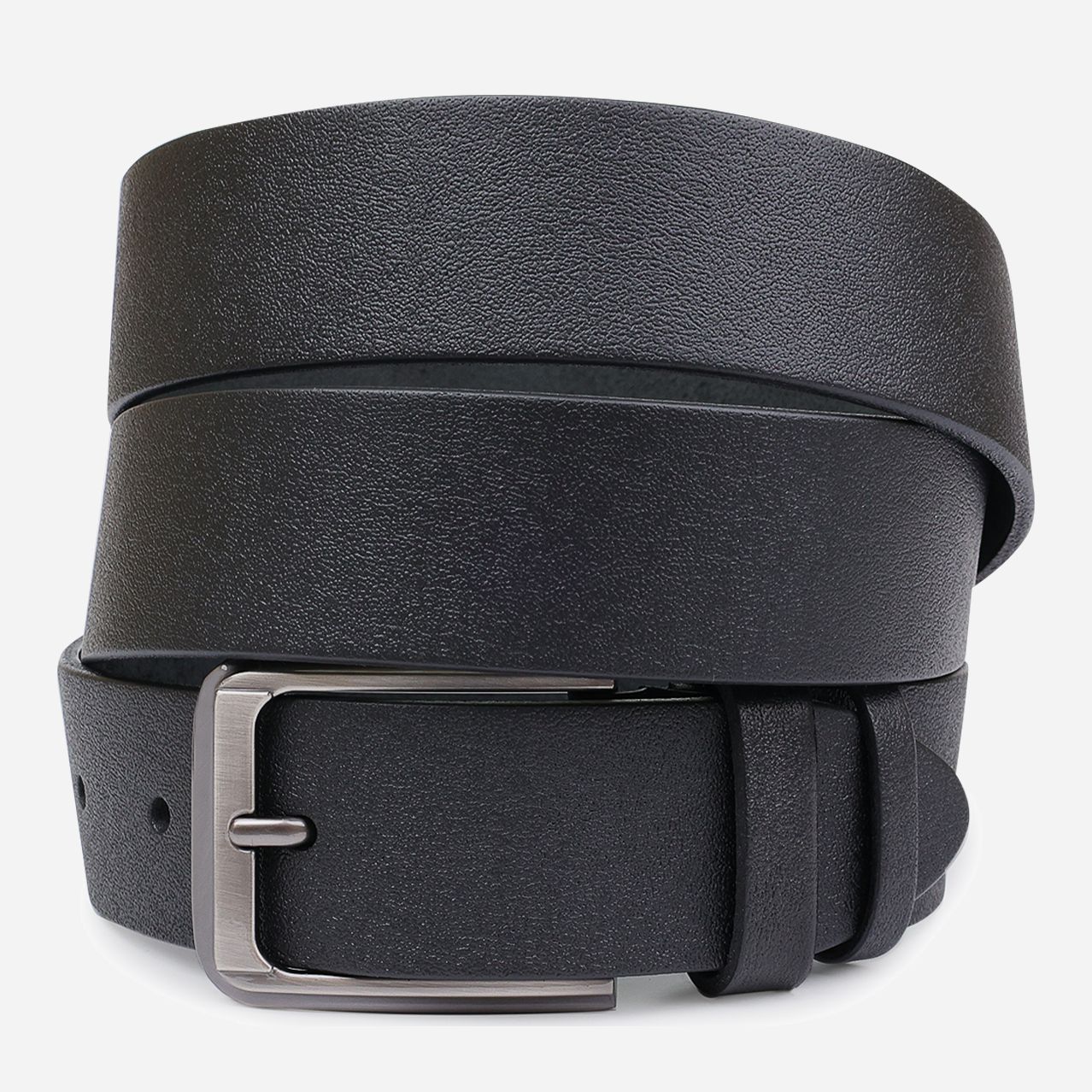 

Мужской ремень кожаный Vintage leather-20731 142 см Черный