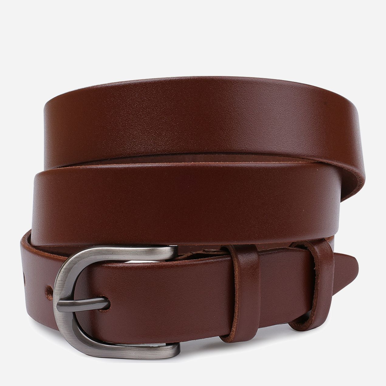 

Женский ремень кожаный Vintage leather-20784 128 см Коричневый