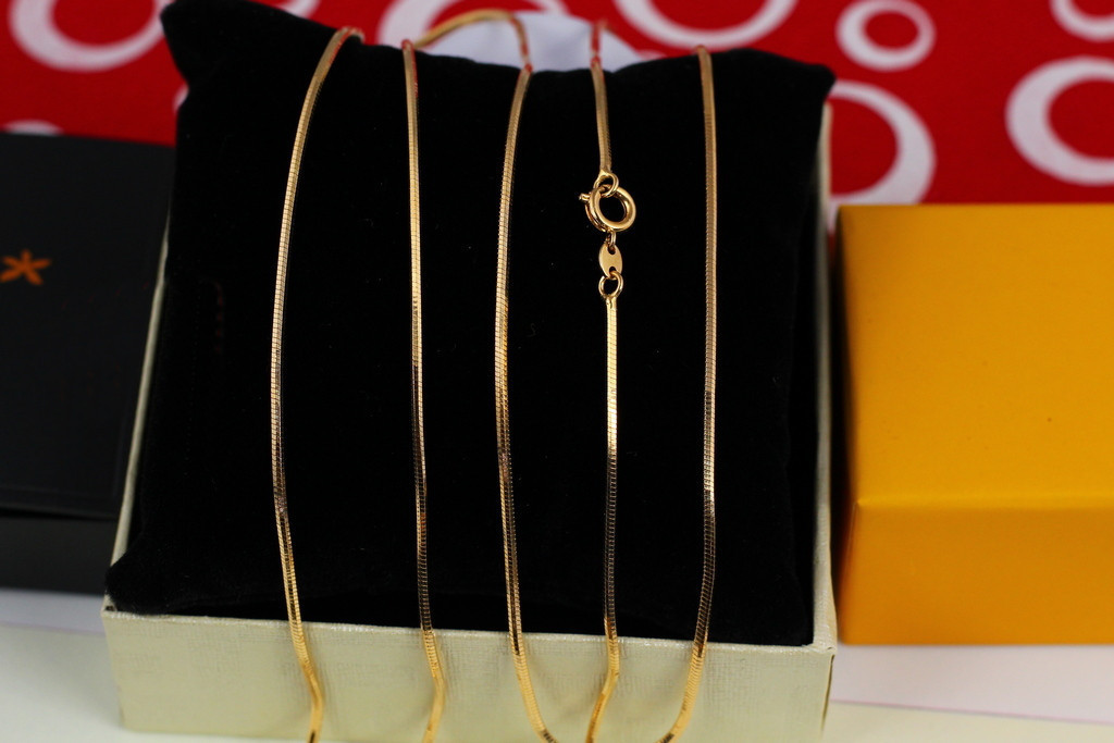 

Цепь Xuping Jewelry жгут 50 см 1.5 мм золотистая