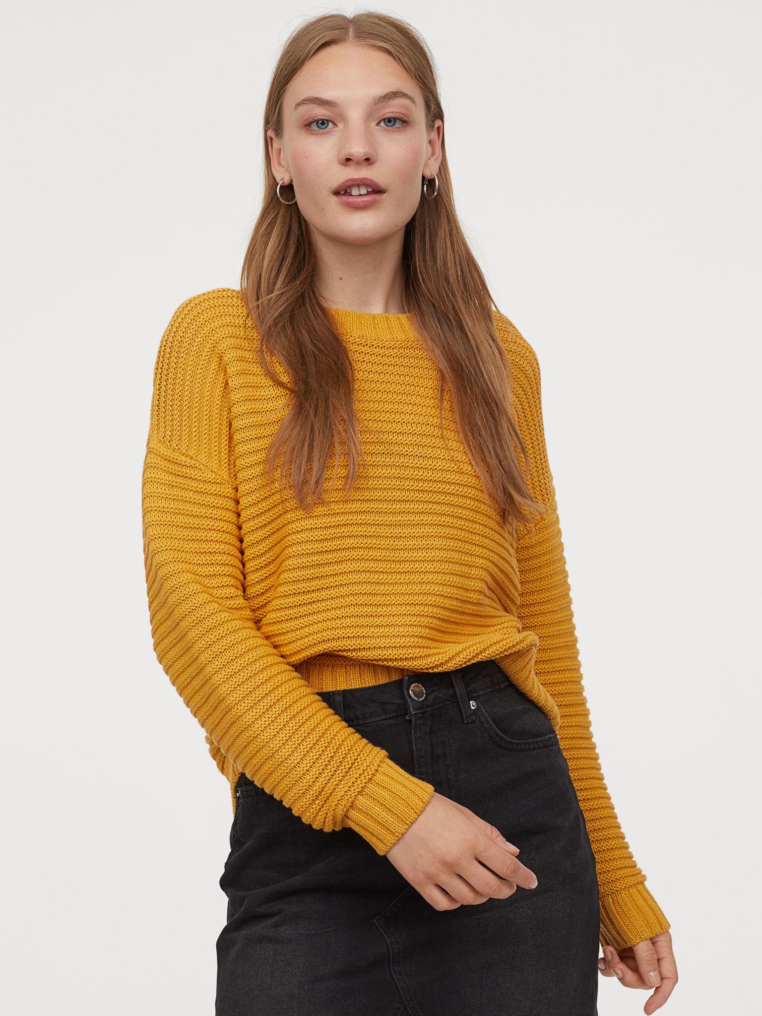 

Джемпер H&M XAZ176168NTOJ S Желтый