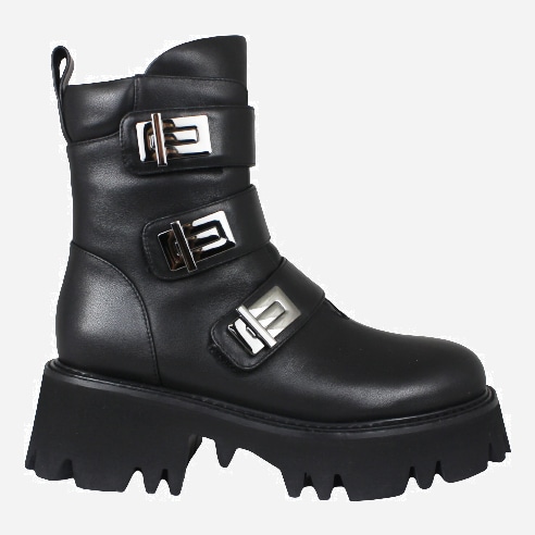 Акція на Жіночі зимові черевики Blizzarini LE78-06-NP332G 06 41 26.5 см Чорні від Rozetka