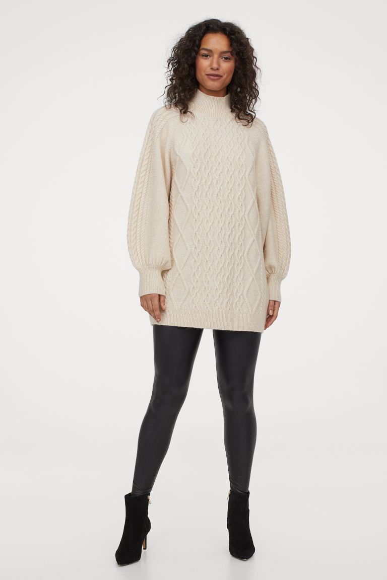 

Леггинсы из искусственной кожи H&M XXL Черный