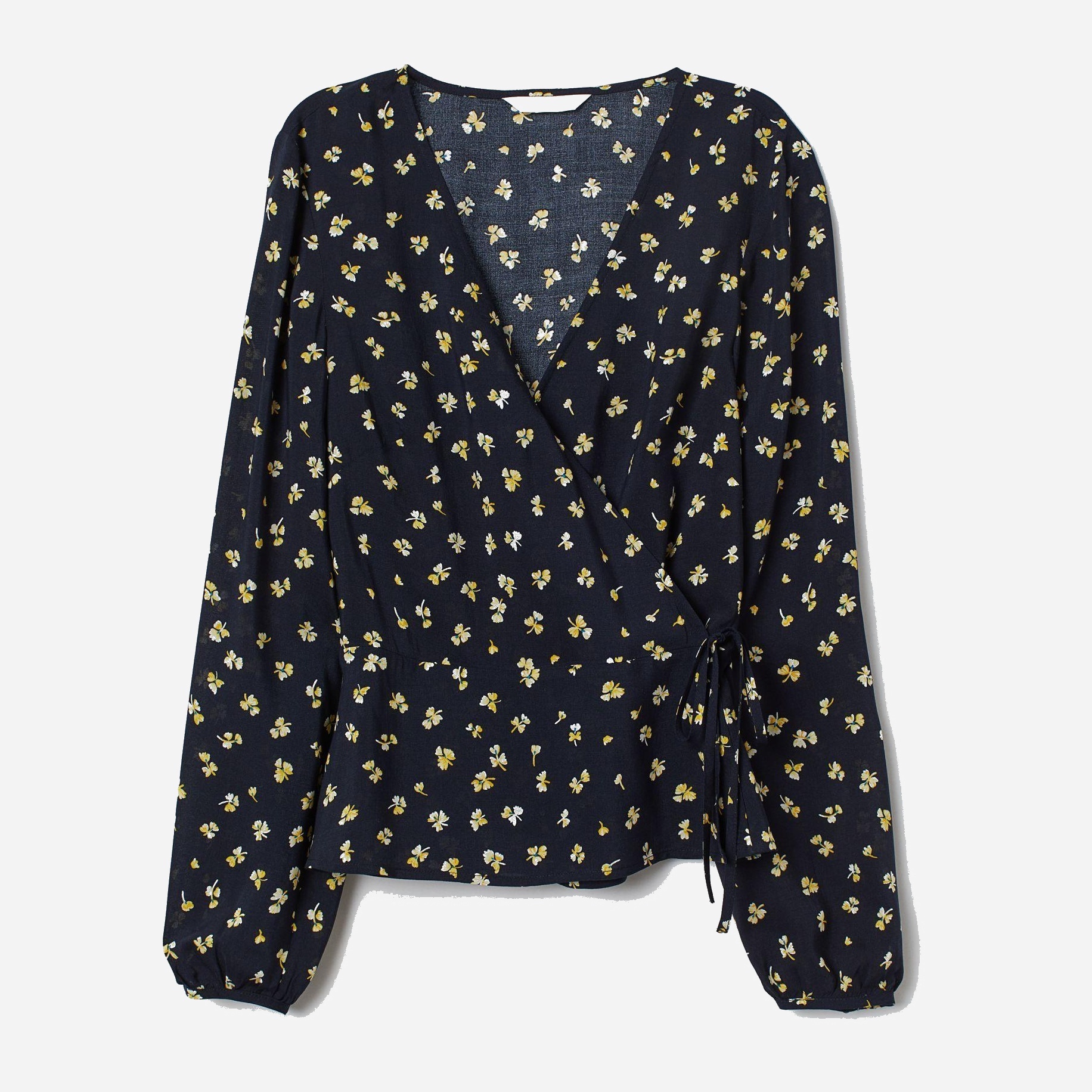 

Блузка H&M XAZ183514MLOM  Темно-синяя, Блузка H&M XAZ183514MLOM 46 Темно-синяя