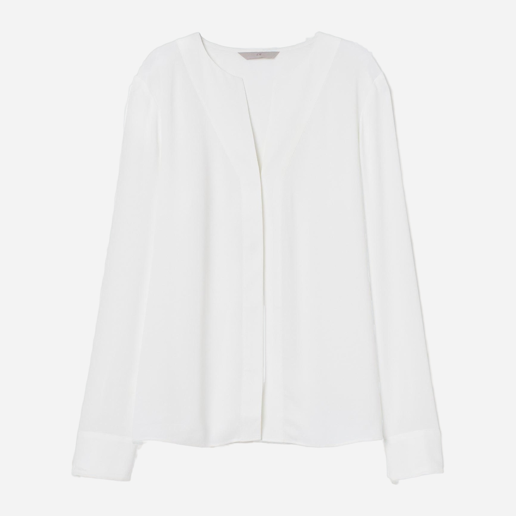 

Блузка H&M XAZ205482NOAU  Молочная, Блузка H&M XAZ205482NOAU 38 Молочная
