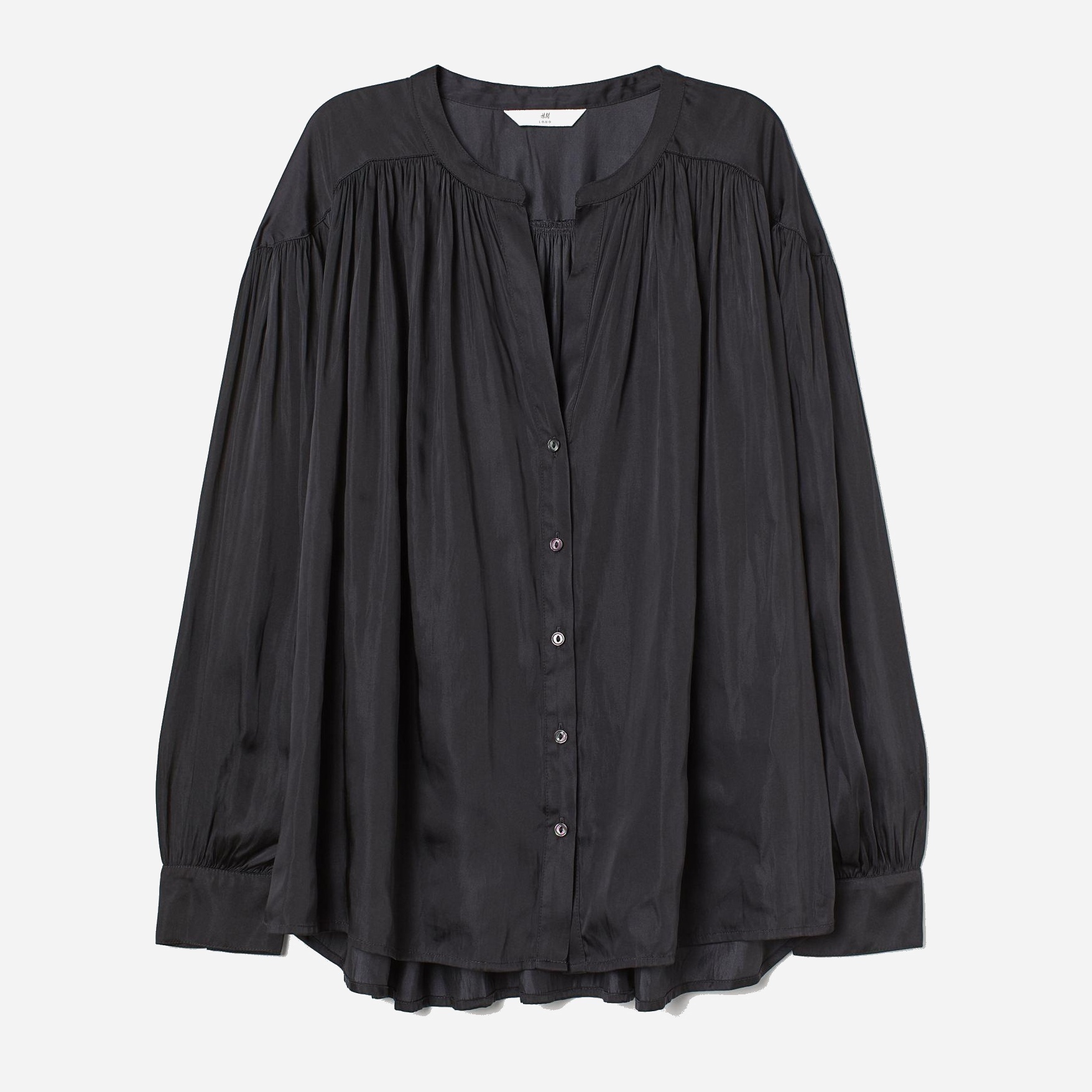 

Блузка H&M XAZ205854ZCGN  Черная, Блузка H&M XAZ205854ZCGN 42 Черная