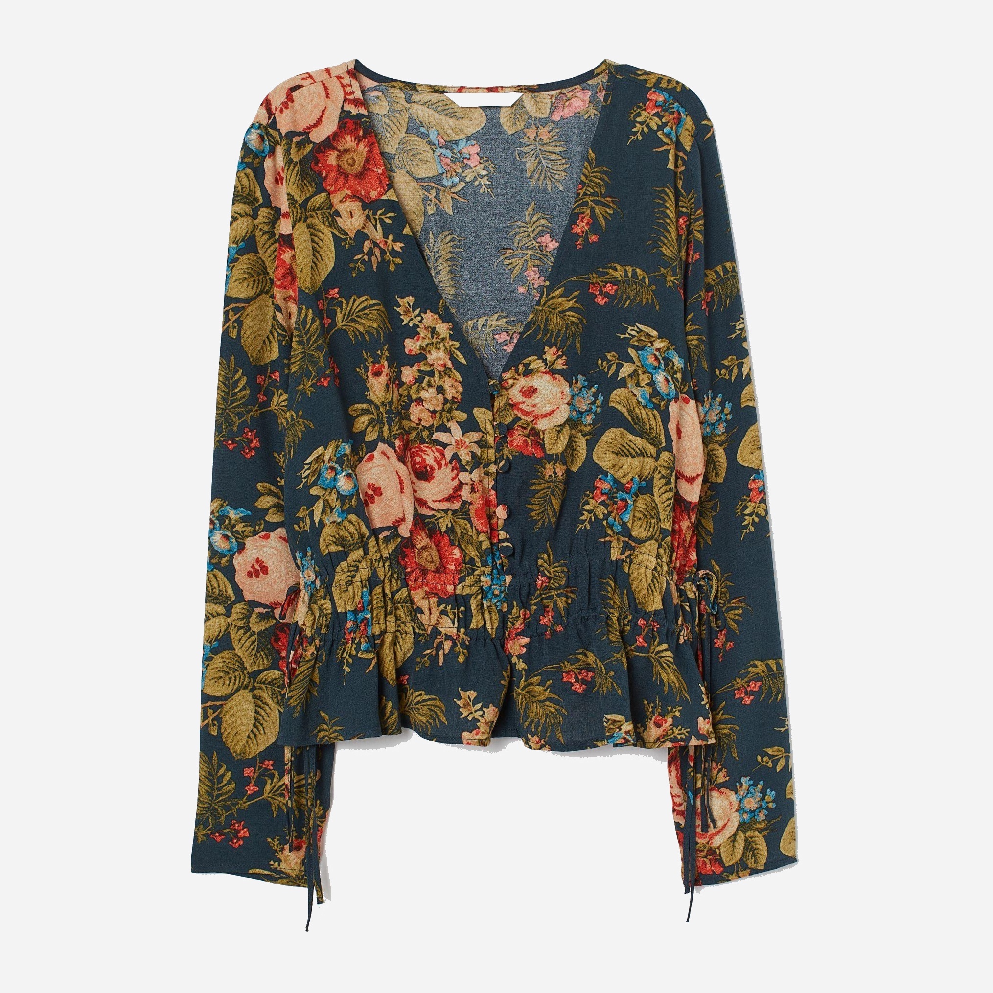 

Блузка H&M XAZ233042XYOA  Темно-синяя, Блузка H&M XAZ233042XYOA 42 Темно-синяя