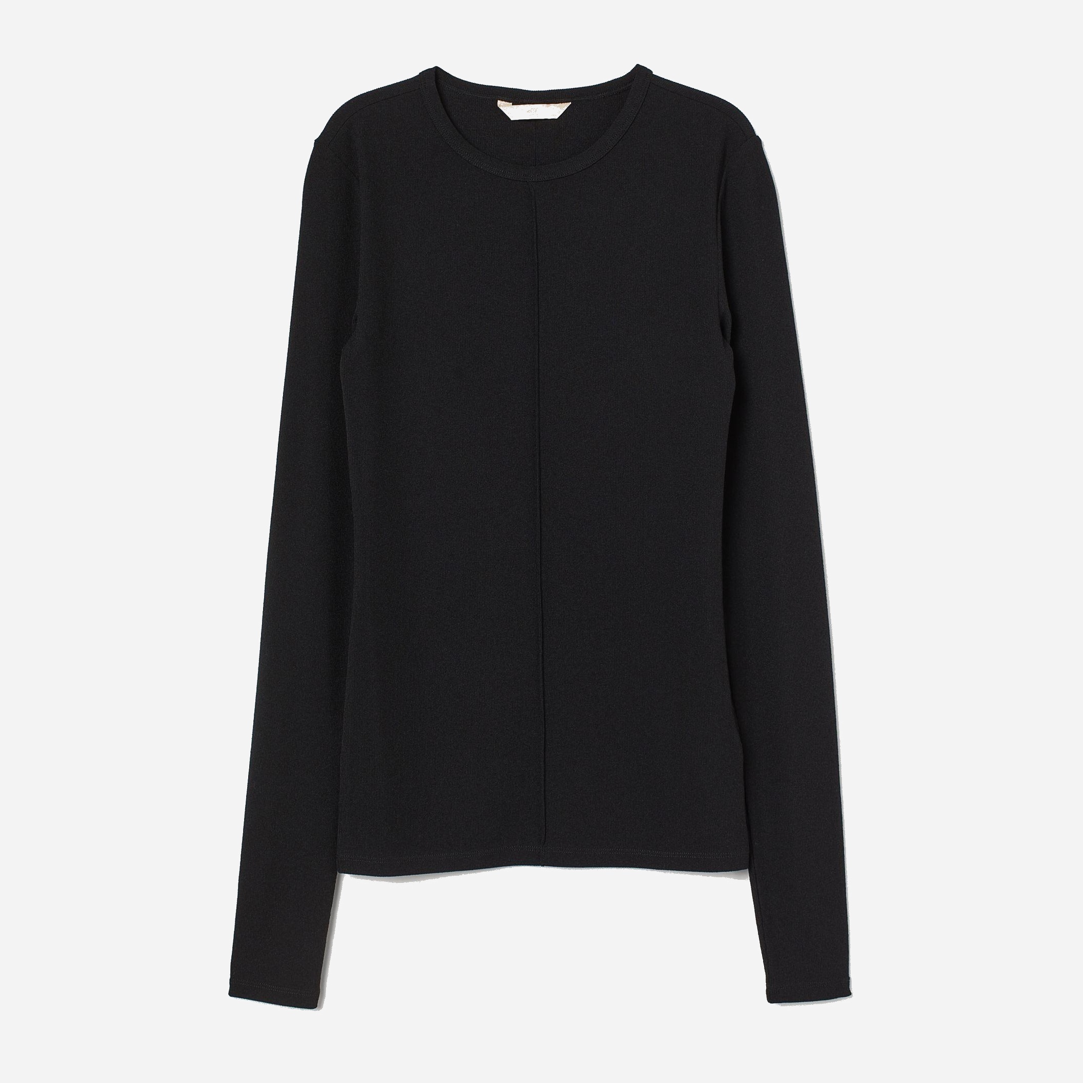 

Лонгслив H&M XAZ235737CWZK  Черный, Лонгслив H&M XAZ235737CWZK L Черный