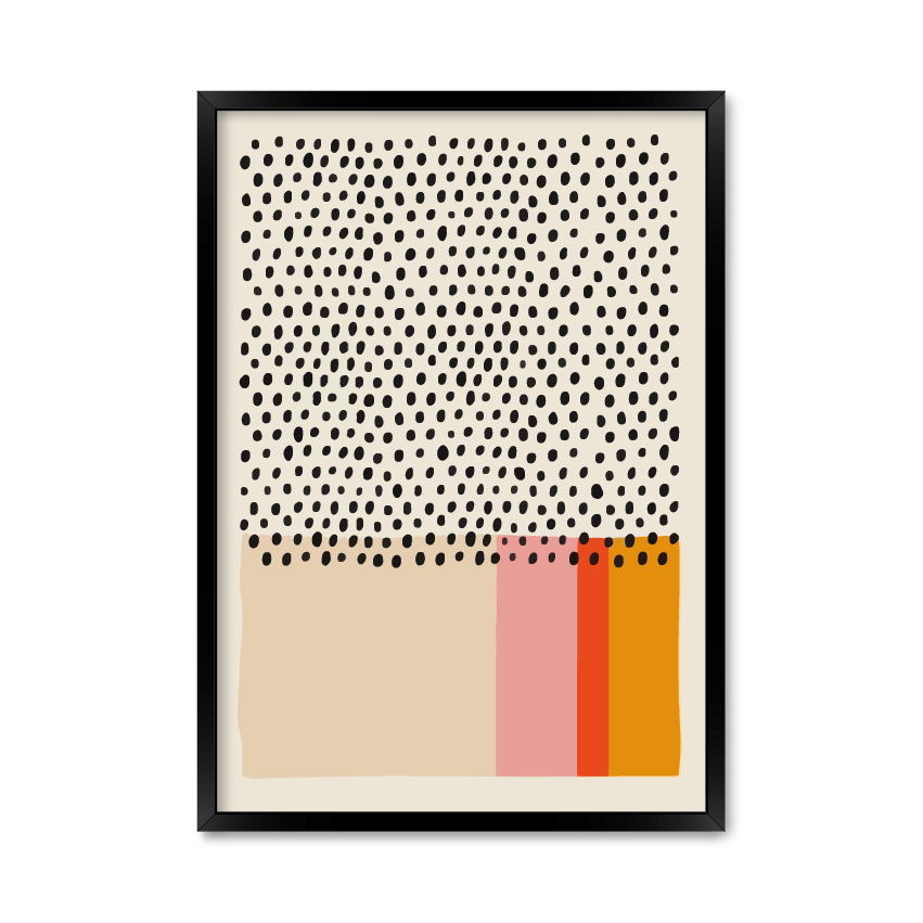 

Постер "Art prints" с антибликовым стеклом 42 x 59.4 см в чёрной рамке