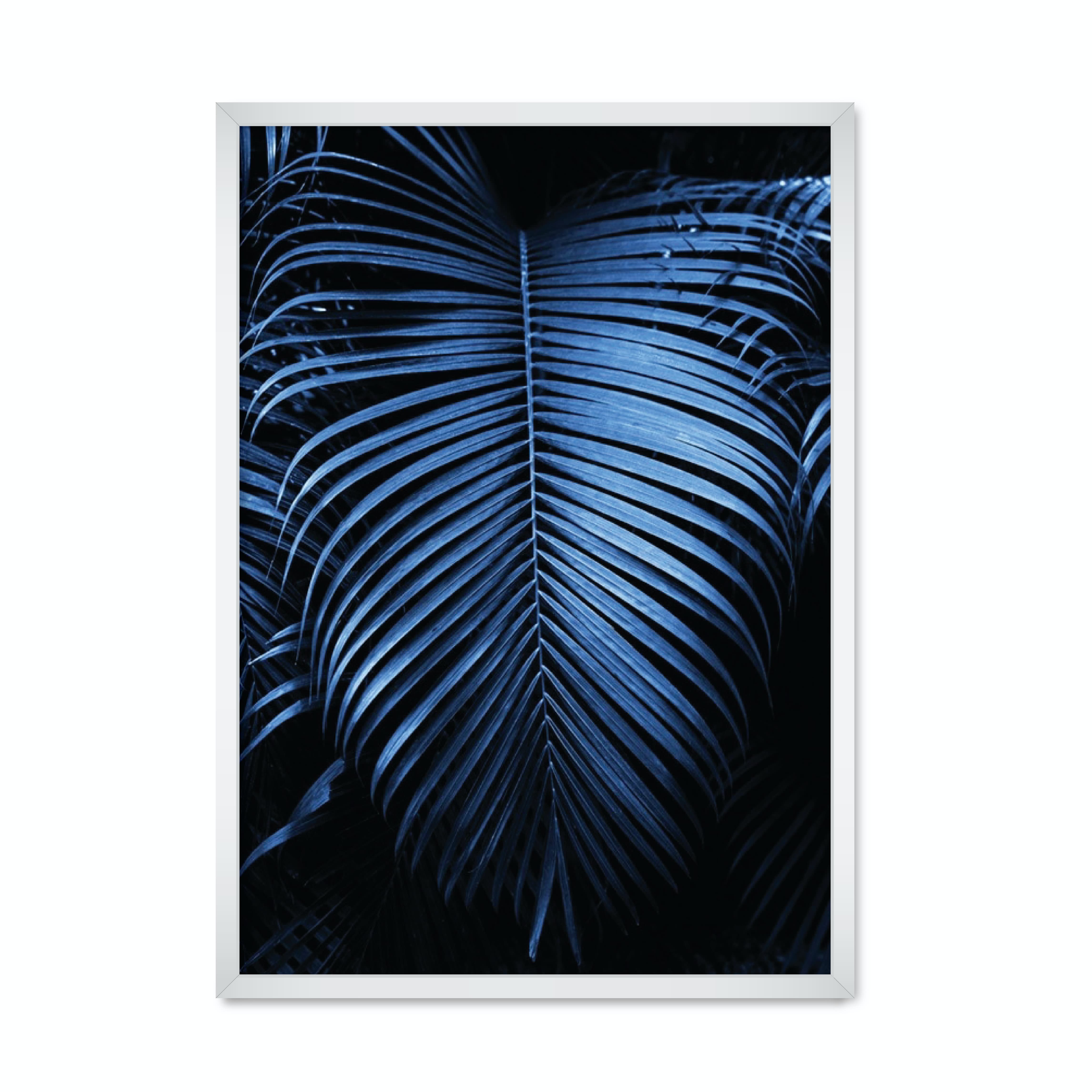 

Постер "Blue Leaves" без стекла 42 x 59.4 см в белой рамке