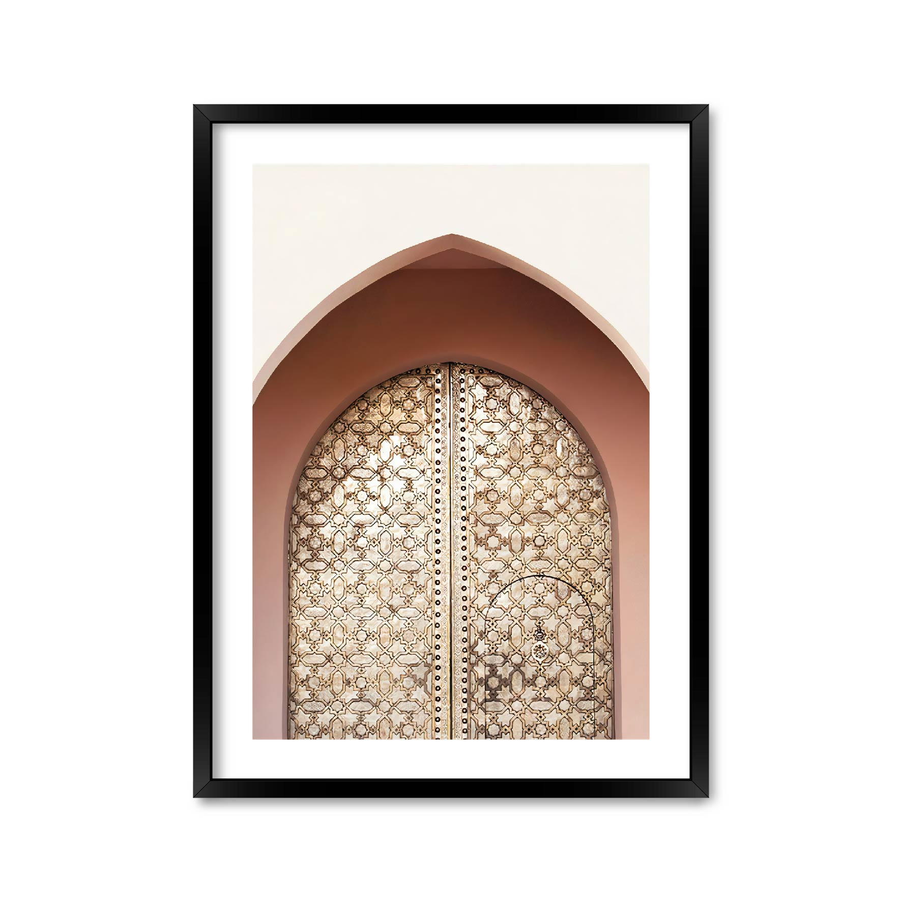 

Постер "Arabic 04." без стекла 59.6 x 84 см в чёрной рамке