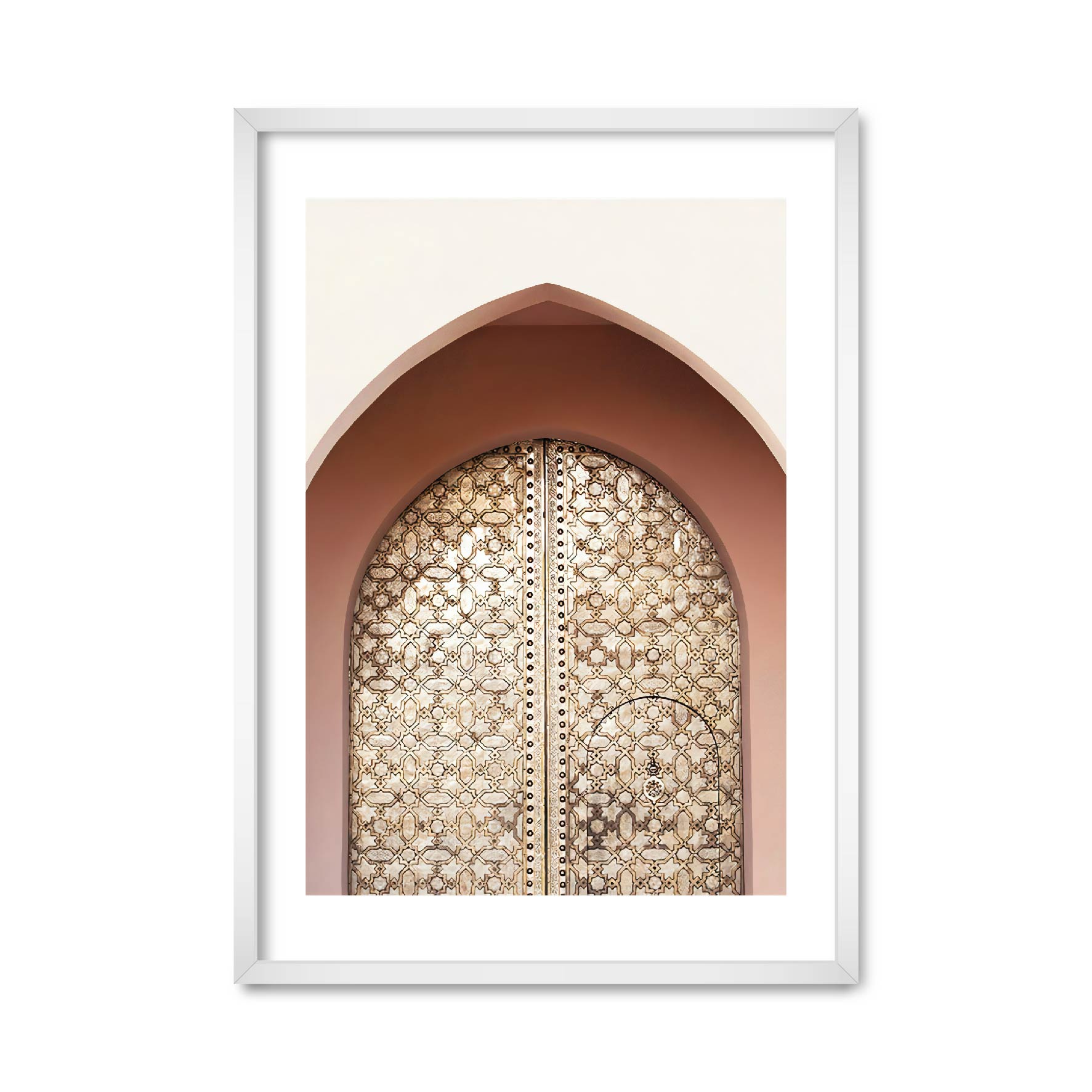 

Постер "Arabic 04." без стекла 59.6 x 84 см в белой рамке