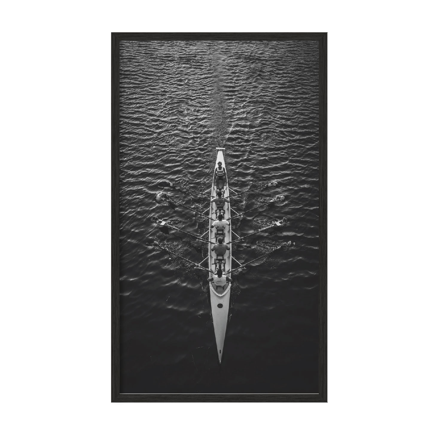 

Постер "Rowing 02" с антибликовым стеклом 40 x 80 см в чёрной рамке