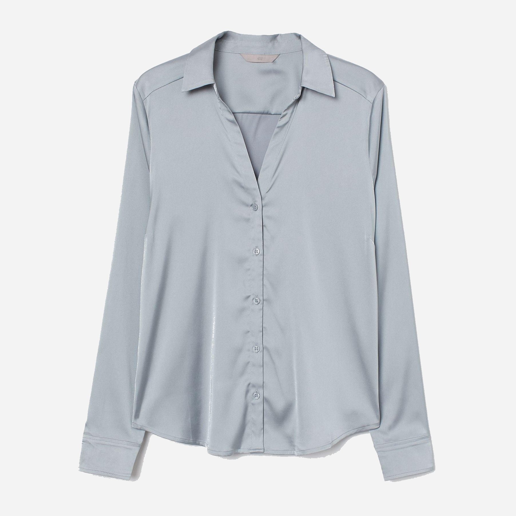 

Блузка H&M XAZ274570AKVX  Бледно-голубая, Блузка H&M XAZ274570AKVX 34 Бледно-голубая
