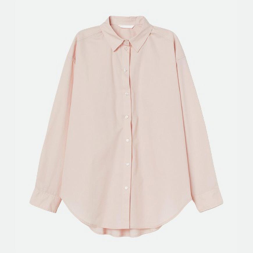 

Рубашка H&M XAZ274308YVXR  Бледно-розовая, Рубашка H&M XAZ274308YVXR L Бледно-розовая