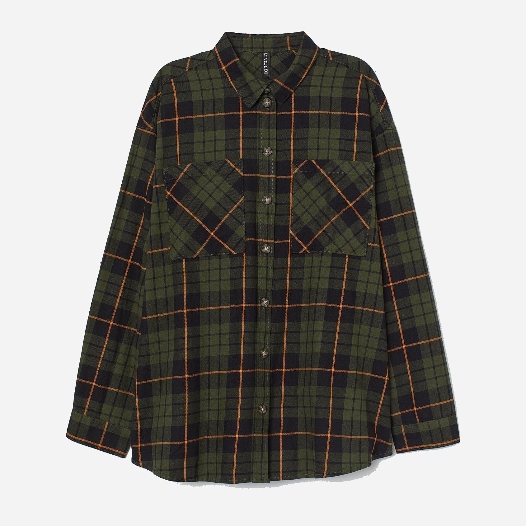 

Рубашка H&M XAZ224194TAYH  Болотная с черным, Рубашка H&M XAZ224194TAYH XL Болотная с черным