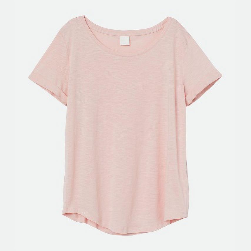 

Футболка H&M XAZ245887XTUA  Бледно-розовая, Футболка H&M XAZ245887XTUA XL Бледно-розовая