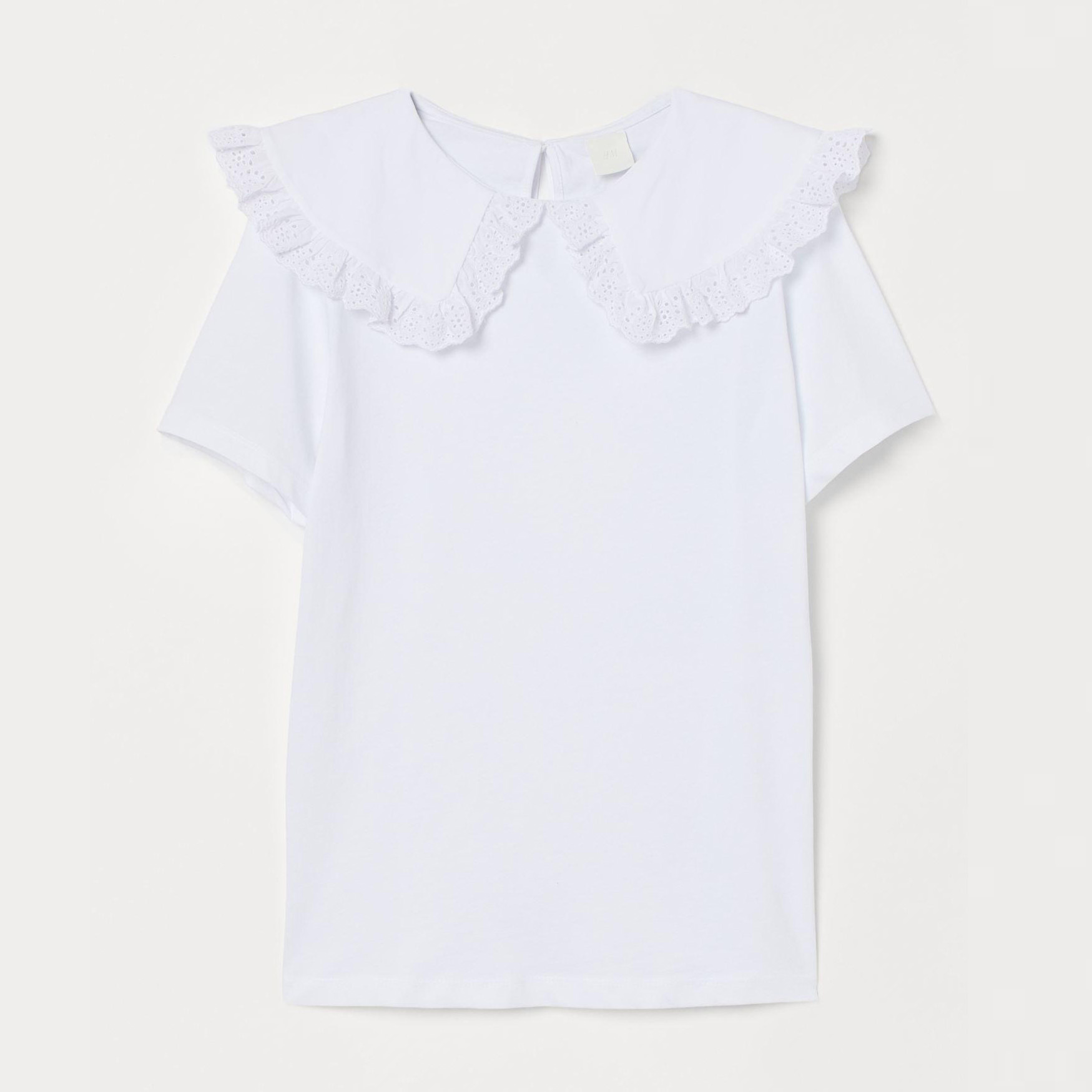 

Футболка H&M XAZ245909BWDG  Белая, Футболка H&M XAZ245909BWDG XS Белая