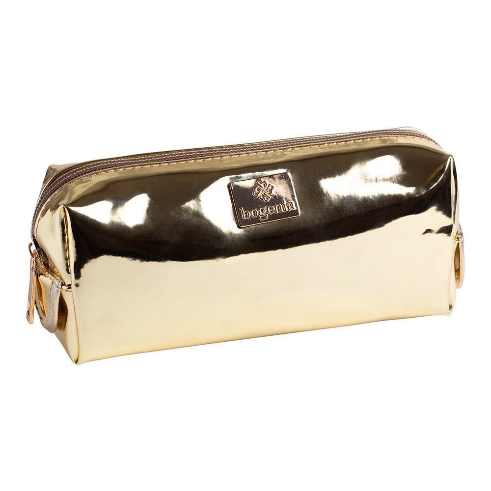 

Косметичка лакированная объемная Gold Bogenia BG206