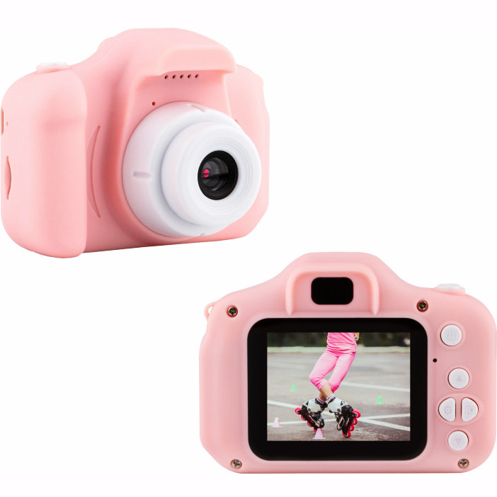 

Детский фотоаппарат с дисплеем на аккамуляторе C3-A(Pink)(Розовый)